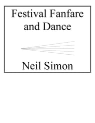 Festival Fanfare and Dance Concert Band sheet music cover Thumbnail